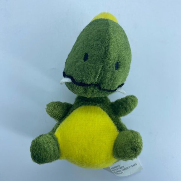 Green Baby Dinosaur T-Rex Tyrannosaurus Rex Plush Stuffed Animal Tom's Toy - Picture 6 of 8